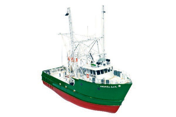 RC Radiostyrt Byggmodell båt - Andrea Gail - Wooden hull - 1:60  - Billing Boats