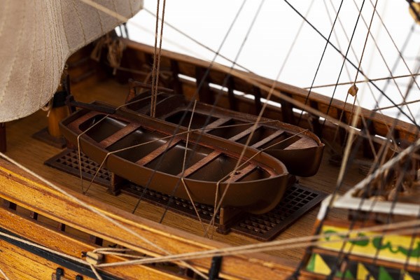 Byggmodell segelbåt - Mayflower i Trä - 1:60 - BB