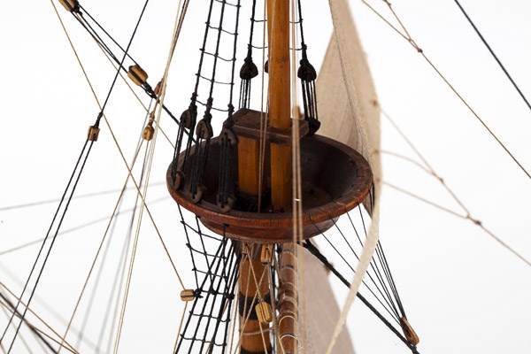 Byggmodell segelbåt - Mayflower i Trä - 1:60 - BB