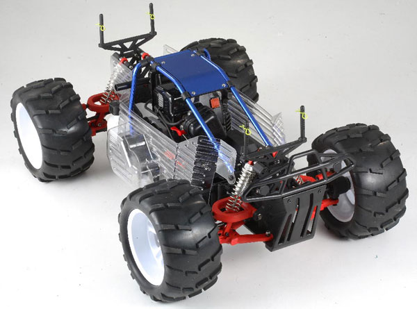 Radiostyrda Bilar - 1:5 - Bensin Monstertruck - 2,4GHz - RTR