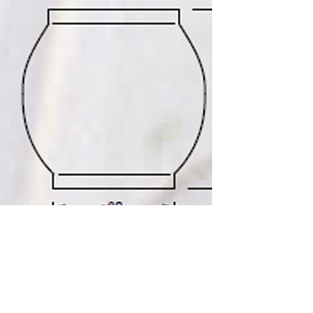 Lampglas till Stallykta 71601G fr&aring;n Fotogenlampor.se