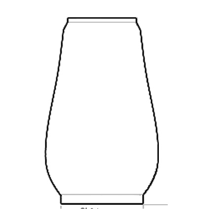 Lampglas stall lampa 71602G fr&aring;n Fotogenlampor.se