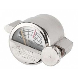 Manometer förnicklad Typ2 till Petromax, HK500 krom från Fotogenlampor.se