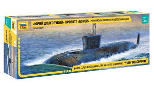 Byggmodell ubt - Yuri Dolgorukiy (K-535) submarine - 1:350 - Zv