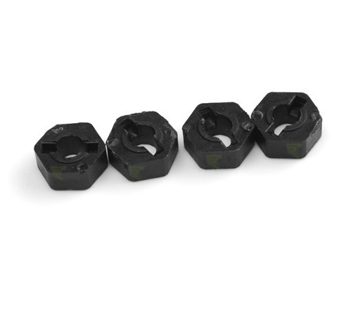 RC Radiostyrt Wheel nuts Hex 12mm 4pc - 86065