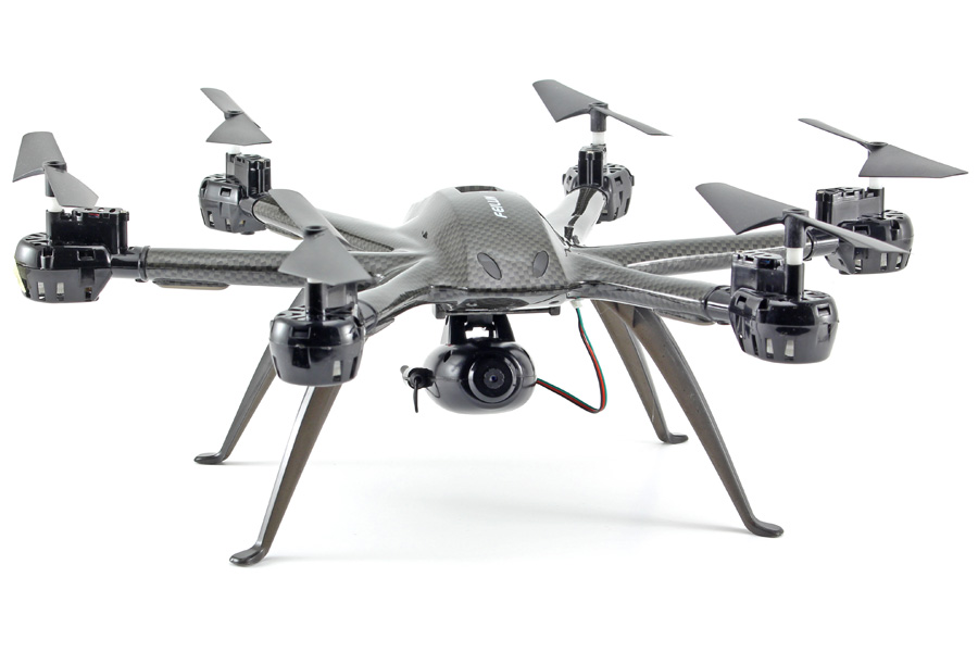 Radiostyrd Dron - Hexacopter FX120 FPV WiFi - Kamera - 2,4Ghz - RTF