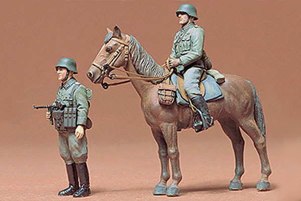 RC Radiostyrt German Mounted Infantry 1:35 Tamiya