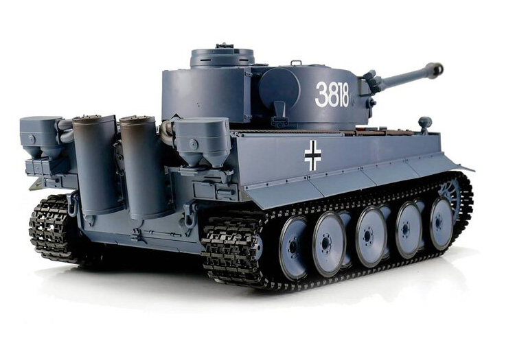 Radiostyrd stridsvagn - 1:16 - Tiger I - 2,4Ghz - BB+IR - RTR