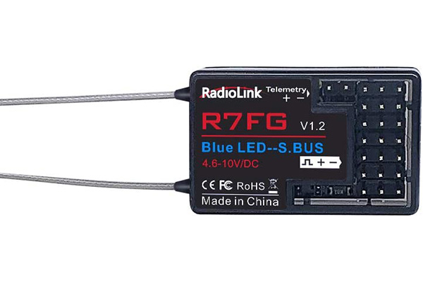 Sändarpaket - 6CH 2,4Ghz - RadioLink RC6GS V2 Gyro Digital Telemetry