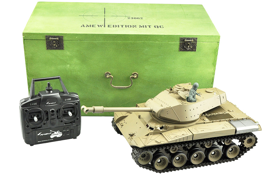 Radiostyrd stridsvagn - 1:16 - Walker Bulldog BB+IR - 2,4Ghz - TR