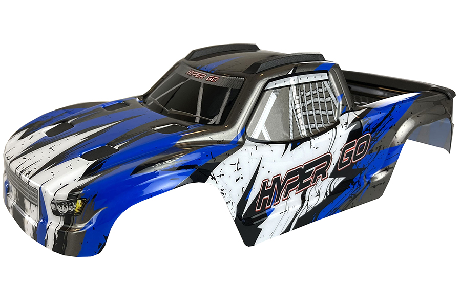 RC Radiostyrt Karosserie MT Hyper Go blau