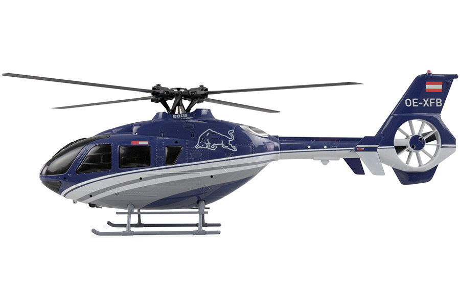 Radiostyrd helikopter - EC135 The Flying Bulls BL - 2,4Ghz - 6G - 6ch - RTF