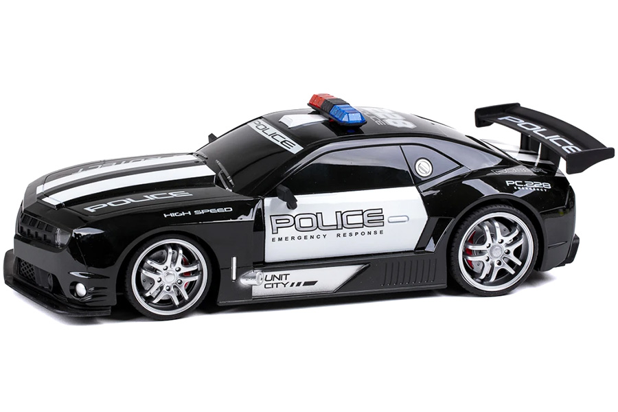 Radiostyrd bil - Police chase RC - 2,4Ghz - 1:12 - RTR