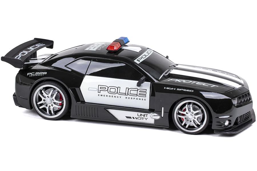 Radiostyrd bil - Police chase RC - 2,4Ghz - 1:12 - RTR