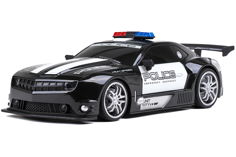 Radiostyrd bil - Police chase RC - 2,4Ghz - 1:12 - RTR