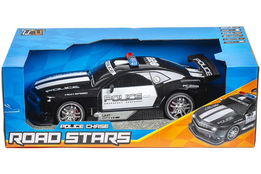 Radiostyrd bil - Police chase RC - 2,4Ghz - 1:12 - RTR