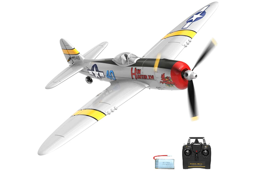 Radiostyrt flygplan - Mini P-47 Thunderbolt BL - 4 kanals - 2,4Ghz - SRTF