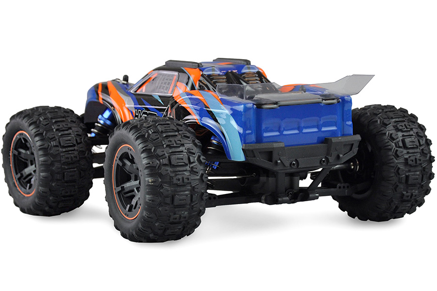 Radiostyrd bil - 1:16 - Hyper GO Truggy 4wd - 2,4Ghz - Blåorange - RTR