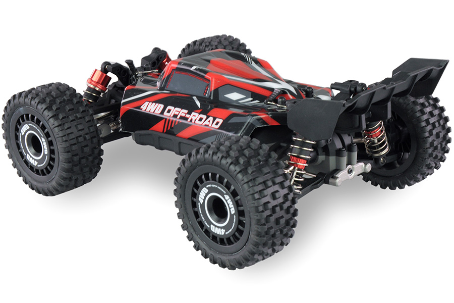 Radiostyrd bil - 1:16 - Hyper GO Buggy 4wd - 2,4Ghz - Röd - RTR