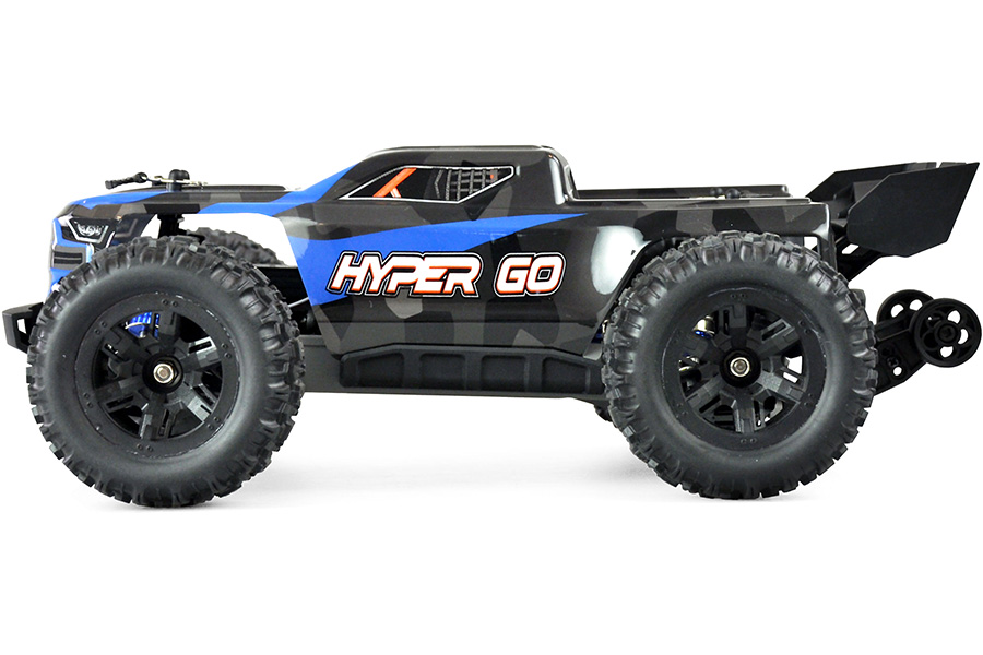 Radiostyrd bil - 1:16 - Hyper GO Truggy GPS 4wd - 2,4Ghz - Blå - RTR