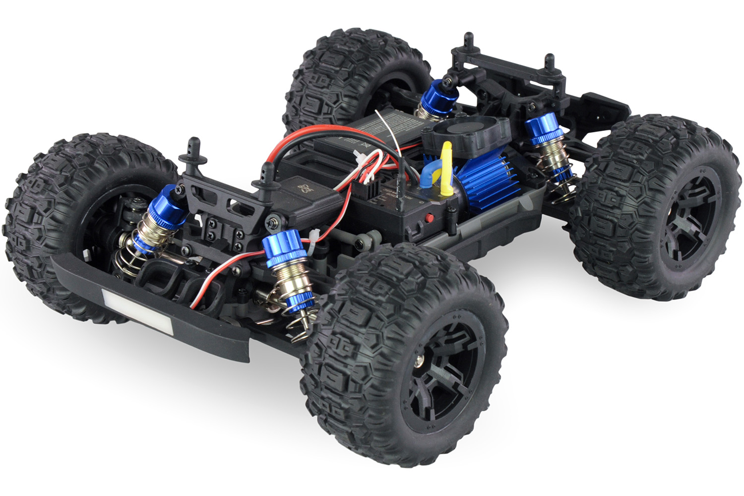 Radiostyrd bil - 1:16 - Hyper GO Truggy GPS 4wd - 2,4Ghz - Blå - RTR