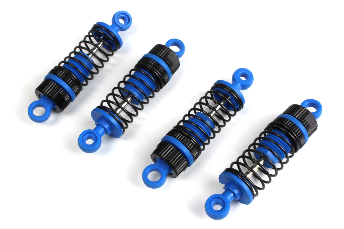 RC Radiostyrt Shock Absorber Set (Blue/4pcs)