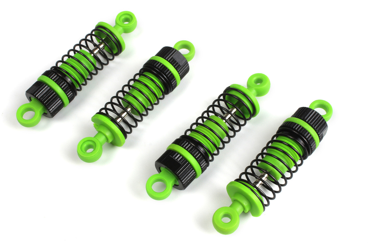 RC Radiostyrt Shock Absorber Set (Green/4pcs)