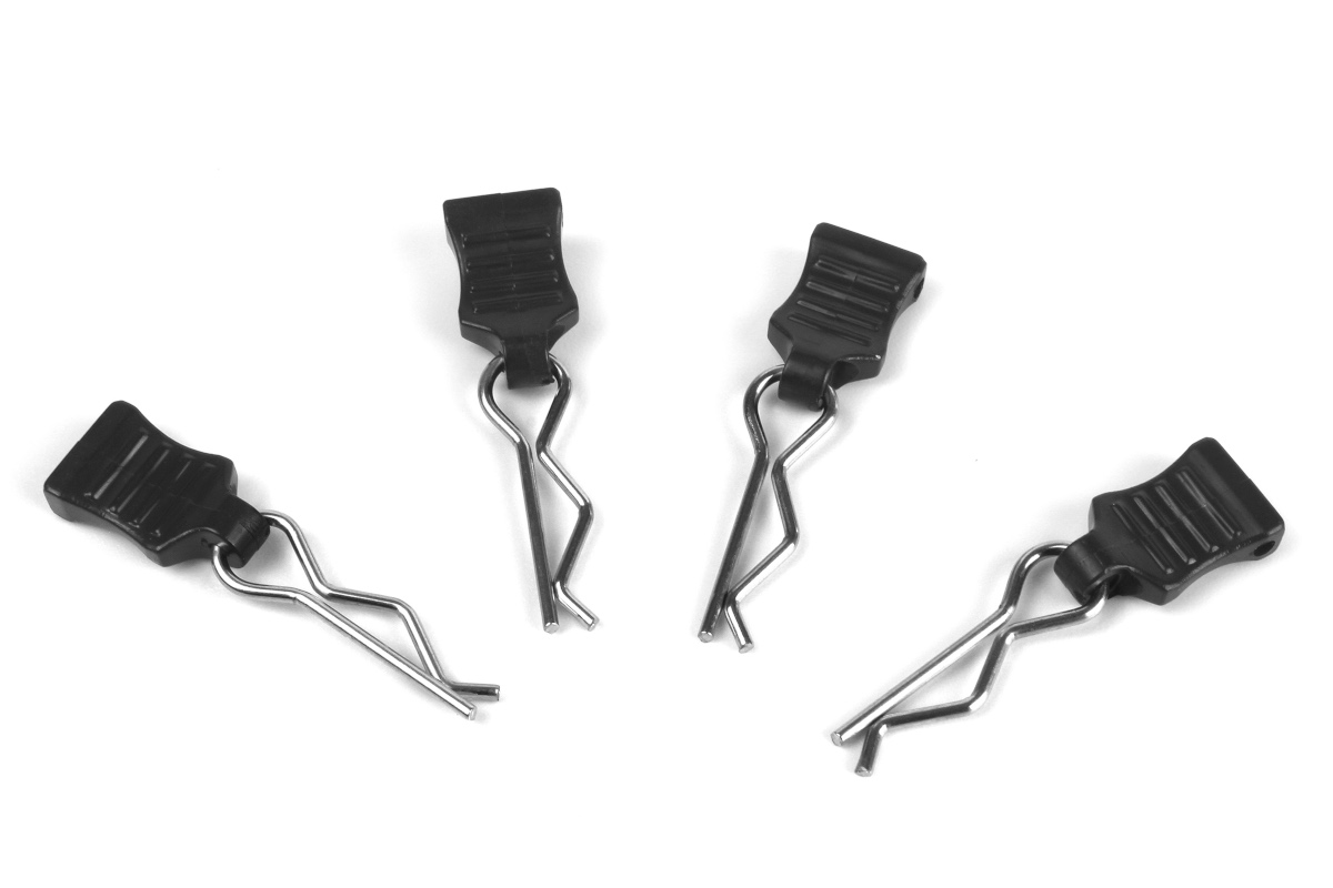 RC Radiostyrt Body Clips (4pcs)