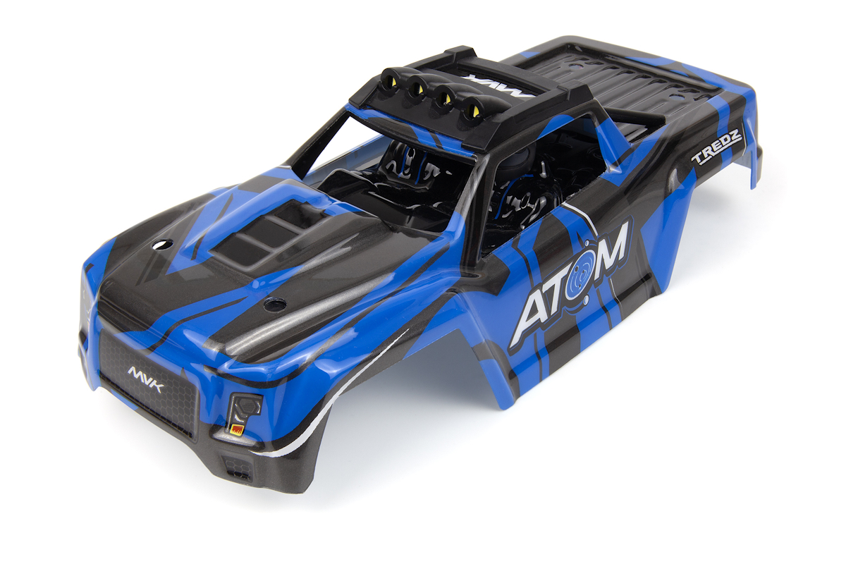 RC Radiostyrt Assembled AT1 Bodyshell (Blue)