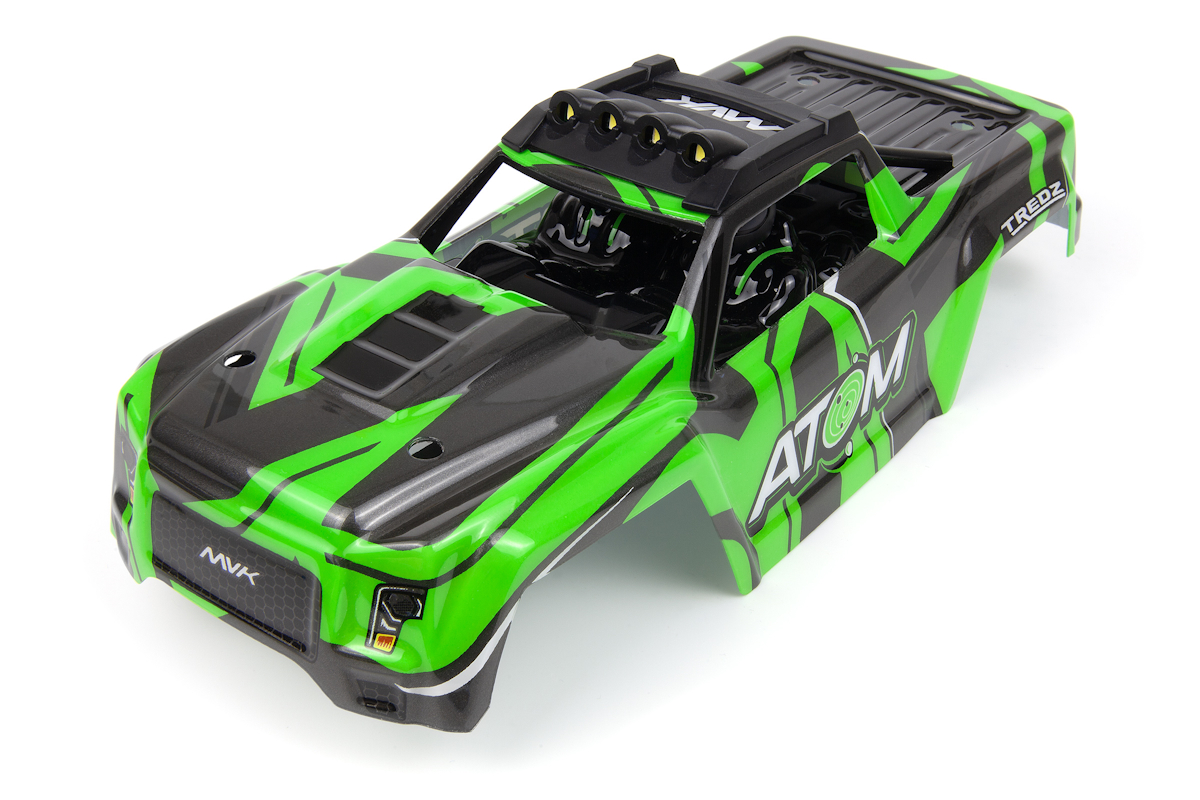 RC Radiostyrt Assembled AT1 Bodyshell (Green)