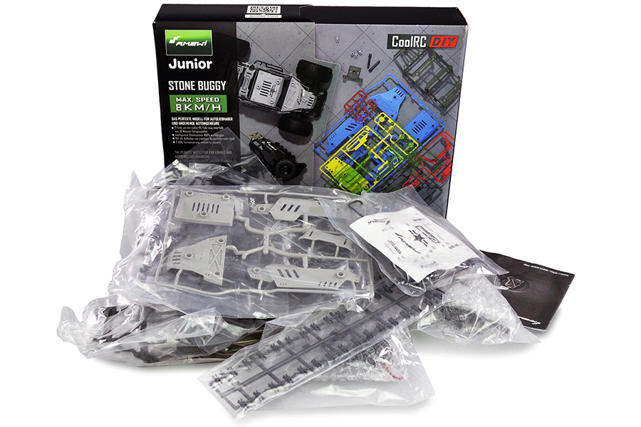 RC Byggsats  - 1:18 - DIY Stone Buggy 2WD - RTR