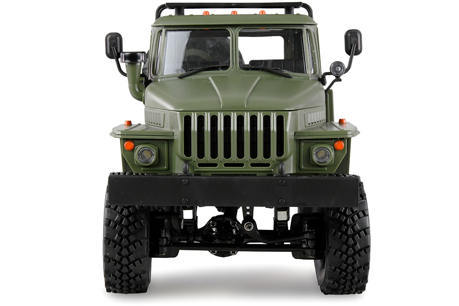 RC Militärlastbil - Ural B36 Lågflak 6WD - 1:16 - 2,4Ghz - RTR