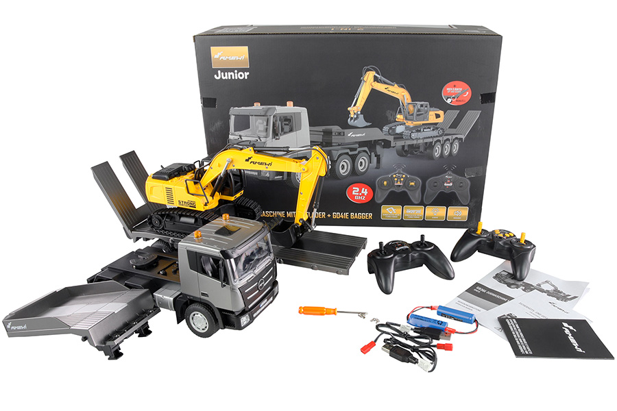 Thumbnail 654 fr RC Lastbil o Grävare G836E/G041E - 2,4Ghz - 1:24 - RTR