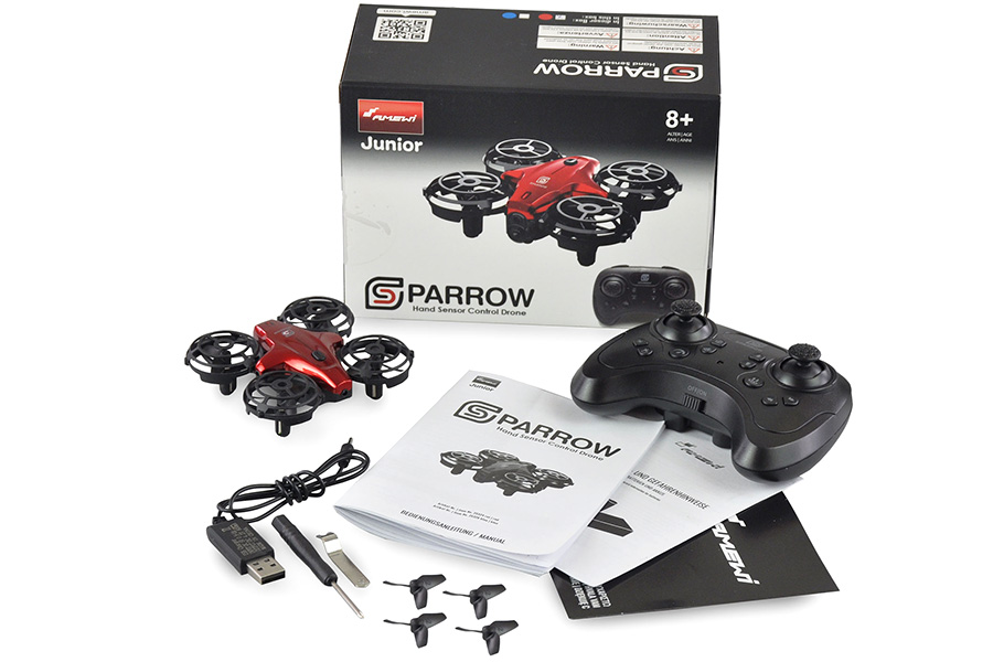 Radiostyrd Dron - Sparrow - 2,4Ghz - RTF