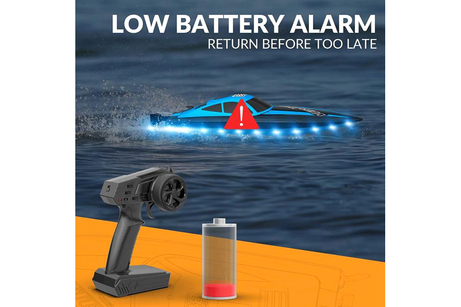 Radiostyrd båt - Vector Lumen - Blue - 2,4Ghz - RTR