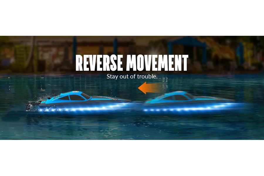 Radiostyrd båt - Vector Lumen - Blue - 2,4Ghz - RTR