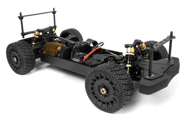RC bil - 1:8 - QuantumRX Flux 4S Rally Car BL - Blå - 4WD - 2,4Ghz - ARTR
