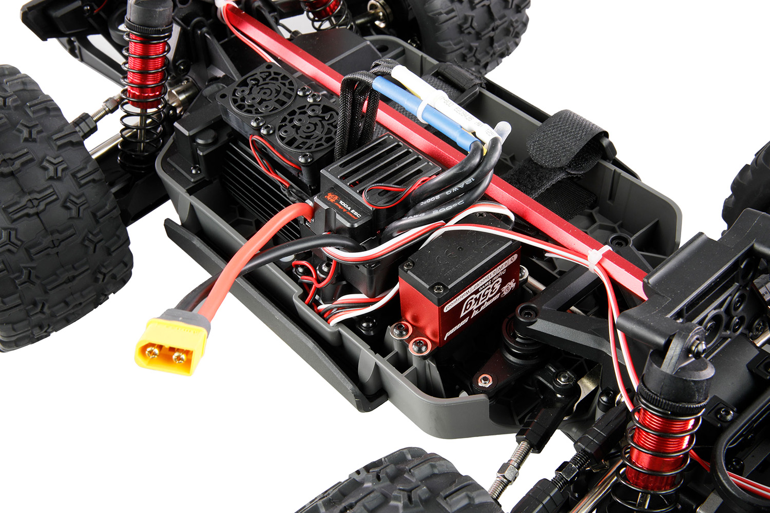 RC bilar - 1:10 - Hyper GO MTX10 BL 4S - 4WD - 2,4Ghz - Svart Blå - ARTR