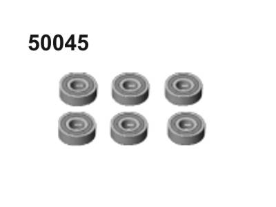 RC Radiostyrt 50045 Kullager 26x10x8mm 6 pack