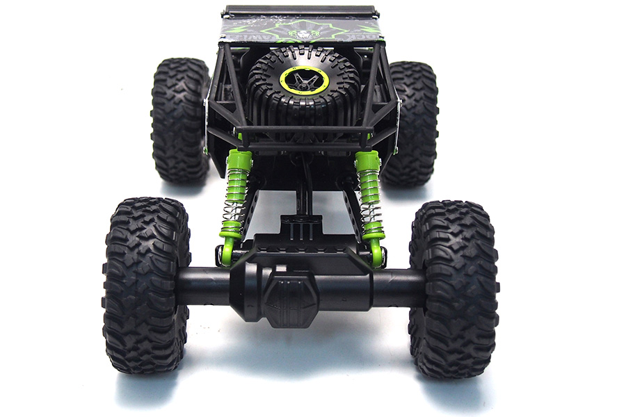 Radiostyrd crawler - 1:18 - Conqueror Rock Crawler Green- 2,4Ghz - RTR
