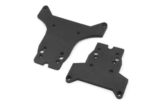 RC Radiostyrt Chassis Skid Plate Set