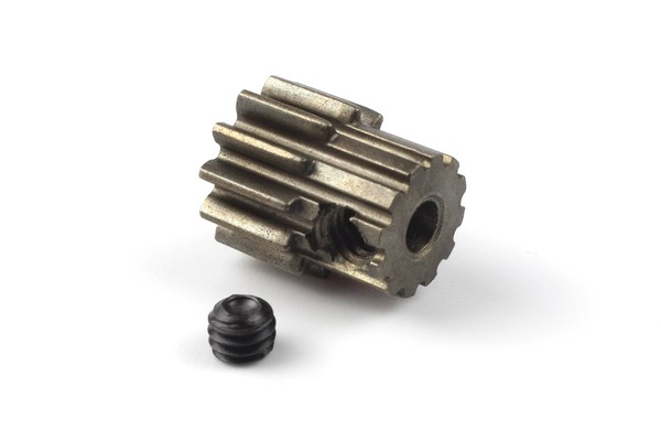 RC Radiostyrt 12T Steel Pinion Gear (0.8 M / 32DP 3.175 Shaft)