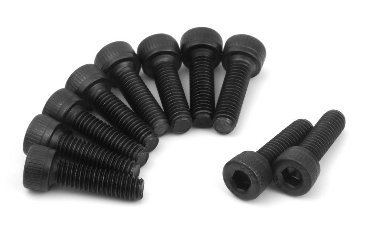 RC Radiostyrt Cap Head Screw M4x14mm (10pcs)