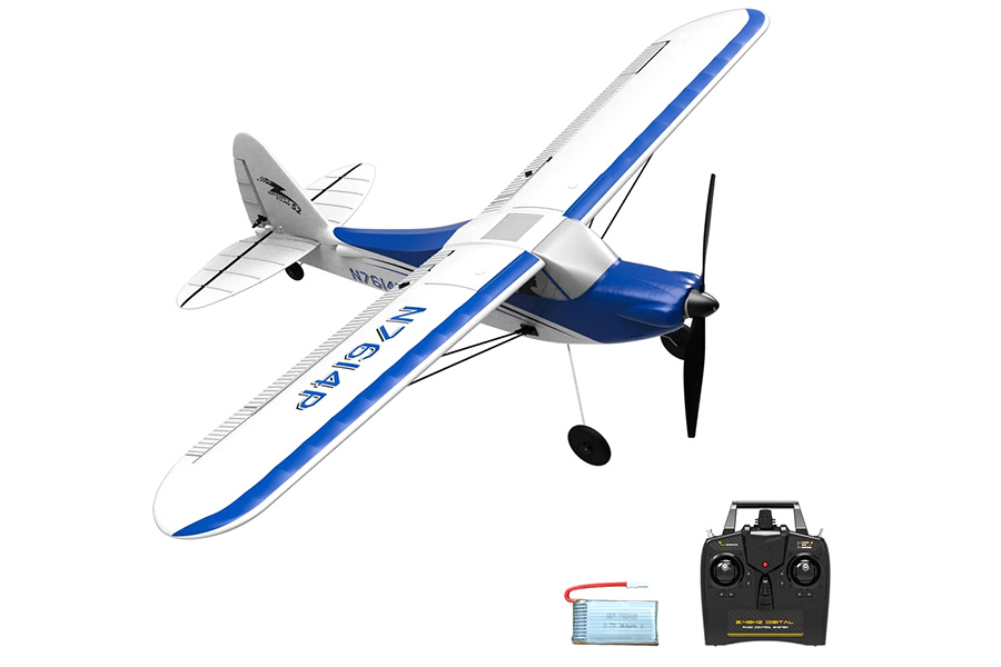 Radiostyrt flygplan - Sport Cub 500 BL - 2,4Ghz - Blå - SRTF