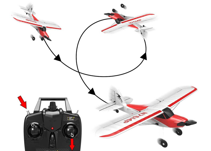 Radiostyrt flygplan - Sport Cub 500 BL - 2,4Ghz - Blå - SRTF