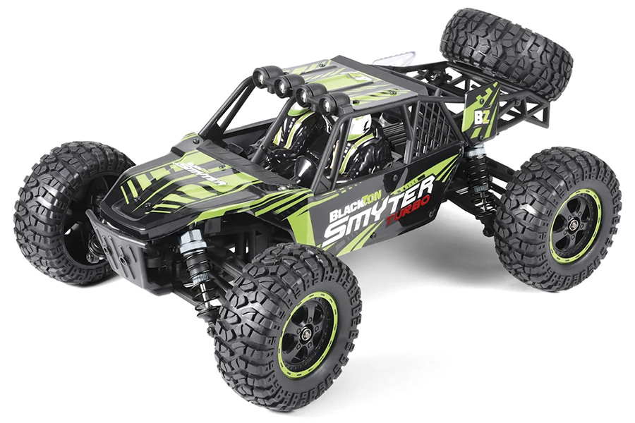 Thumbnail 654 för Radiostyrd bil - Smyter DB Turbo 4WD Green - 1:12 - RTR