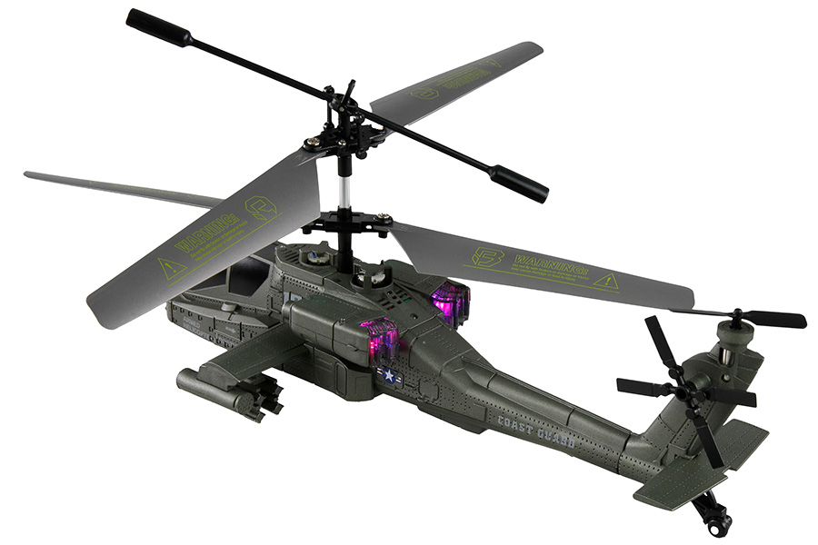 Thumbnail 654 fr Radiostyrd helikopter - Apache AH-64 - 3,5ch - RTF