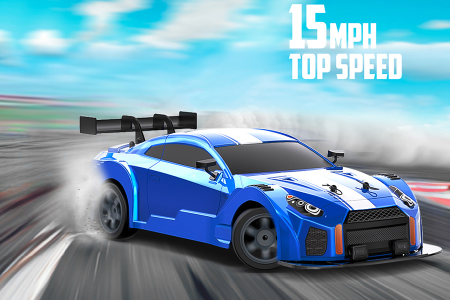 Thumbnail 654 för Radiostyrd bil - Drift Car SC16A02 - 1:16 - RTR