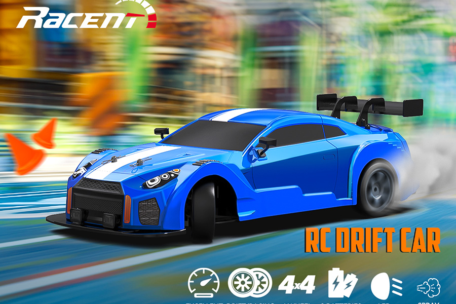 Thumbnail 654 för Radiostyrd bil - Drift Car SC16A02 - 1:16 - RTR