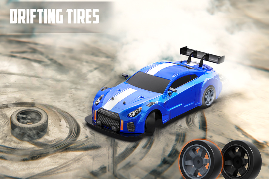 Thumbnail 654 för Radiostyrd bil - Drift Car SC16A02 - 1:16 - RTR